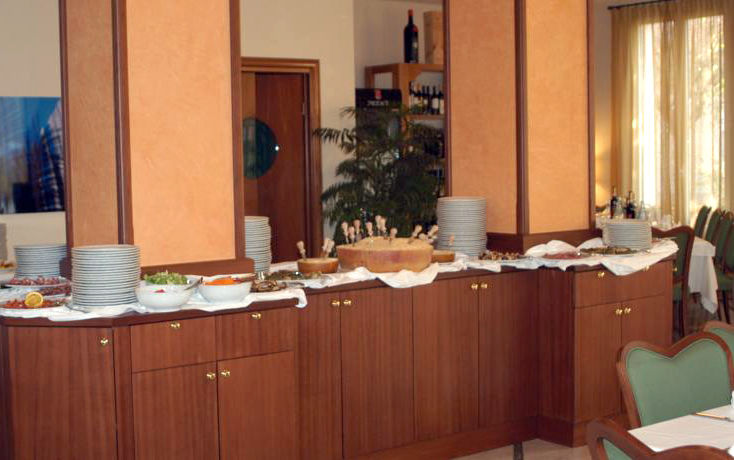 Hotel Conteverde Montecchio Emilia Restaurant bilde